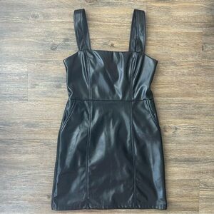 Mini Leather Dress